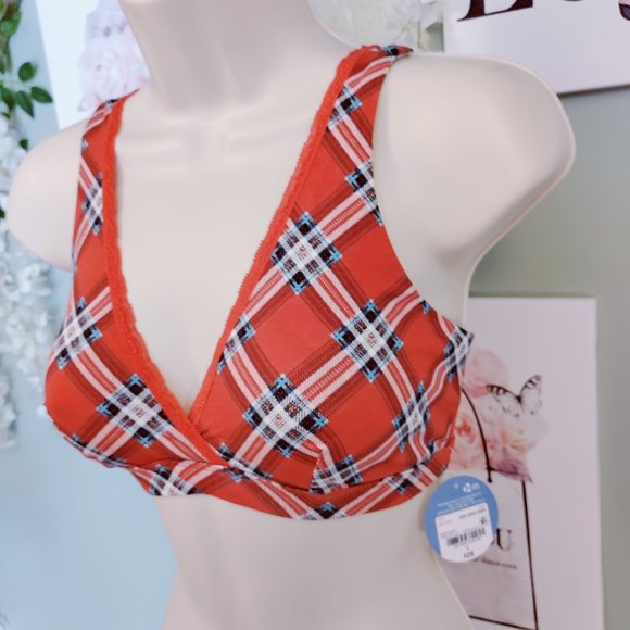 Arizona Body Organic Cotton V Neck Bralette - Picture 3 of 8